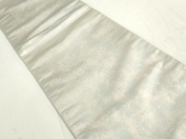 平和屋着物◎六通柄袋帯 霞文 引箔 正絹 逸品 DAAT2338qa