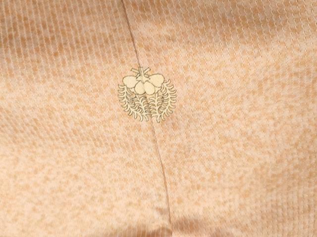 平和屋着物▽上質な小紋 単衣 霞文 正絹 逸品 DAAT6518op