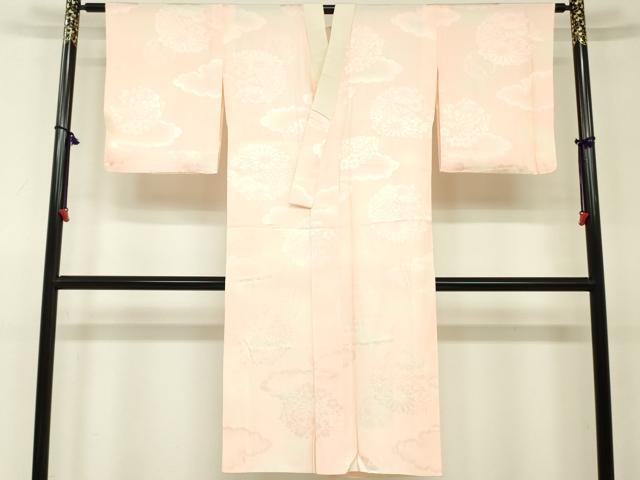 平和屋着物■長襦袢 袷 花丸地紋 暈し染め 正絹 逸品 DAAT8700zy