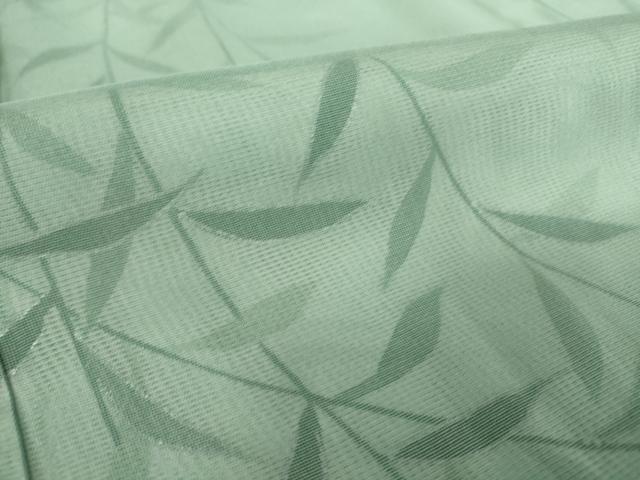 平和屋着物▽訪問着 無双 紗袷 紗×絽 草葉文 正絹 逸品 DAAT9010az