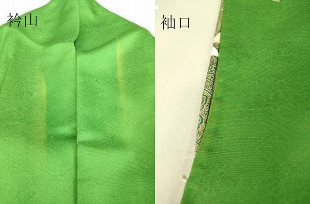 平和屋着物▽訪問着 単衣 吉祥花文 金彩 正絹 逸品 DAAT9106az