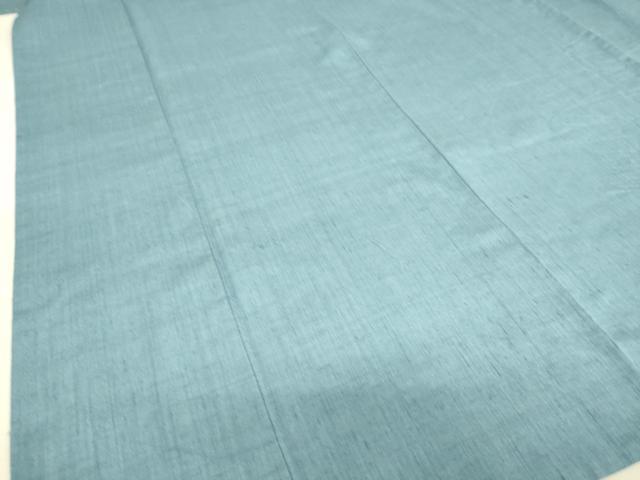 平和屋着物▽結城紬 単衣 薄縹色 正絹 逸品 DAAT9195az
