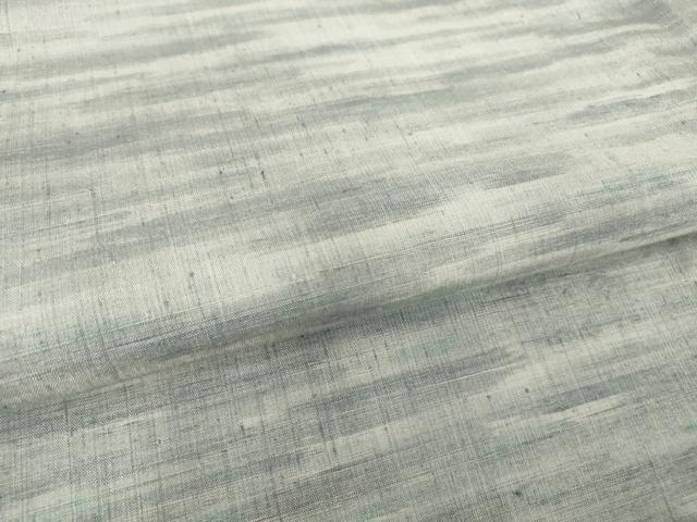 平和屋着物▽上質な紬 単衣 霞文 正絹 逸品 DAAT9242az