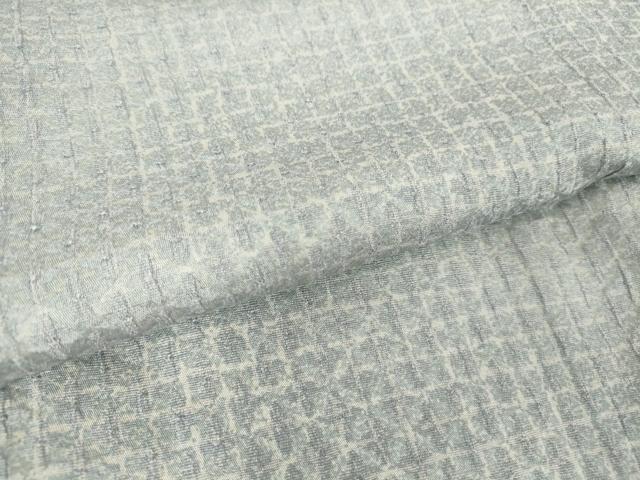 平和屋着物▽上質な小紋 単衣 作家物 霞文 暈し染め 高島屋扱い 正絹 逸品 DAAT9383az