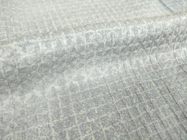 平和屋着物▽上質な小紋 単衣 作家物 霞文 暈し染め 高島屋扱い 正絹 逸品 DAAT9383az