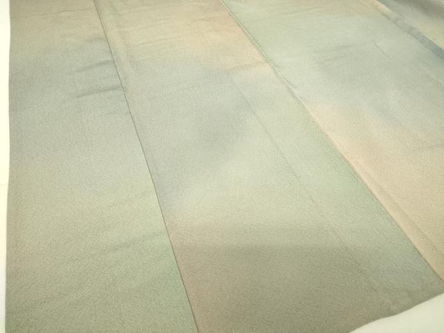 平和屋着物▽染色作家 斉藤三才 小紋 単衣 霞文 暈し染め 正絹 逸品 DAAT9505az