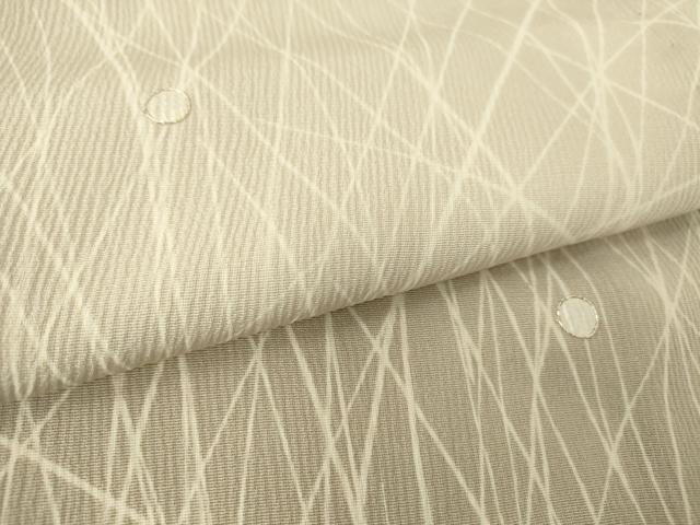 平和屋着物▽訪問着 単衣 駒刺繍 露芝文 暈し染め 銀彩 正絹 逸品 DAAT9506az