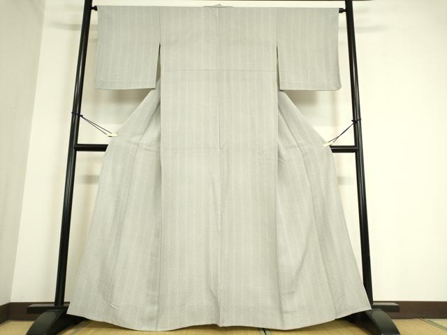 平和屋着物▽上質な小紋 単衣 変わり間道 正絹 逸品 DAAT9529az