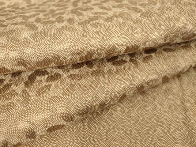 平和屋着物▽江戸小紋 単衣 舞扇文 正絹 逸品 DAAT9746az