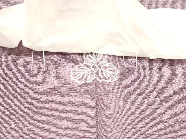 平和屋着物●上質な色無地 浅紫色 ロング丈 正絹 逸品 未使用 DAAU0528tw