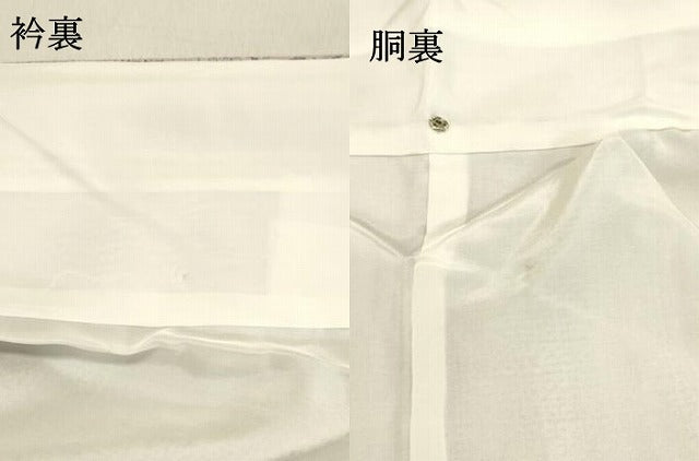 平和屋着物●結城紬 80亀甲 洋花文 正絹 逸品 未使用 DAAU0567tw