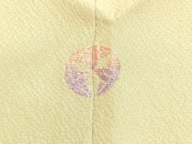 平和屋着物●訪問着 絞り 刺繍 花菱文 暈し染め 金彩 正絹 逸品 DAAU0641tw