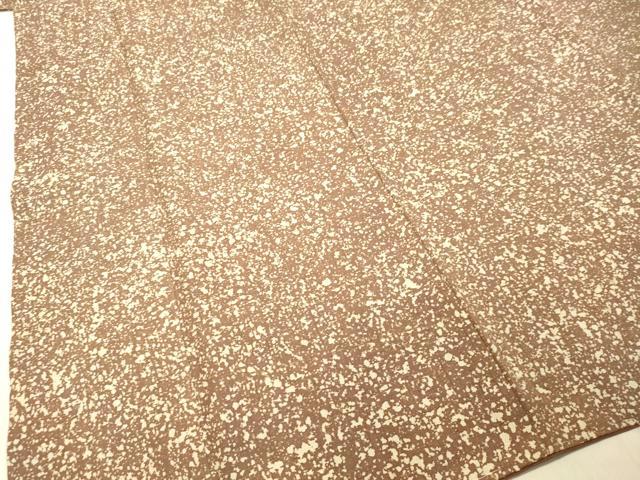平和屋着物●上質な紬 霞文 正絹 逸品 DAAU0707tw