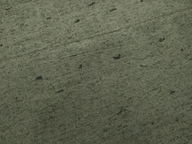 平和屋着物●男性 髭紬 アンサンブル 千歳茶色 正絹 逸品 DAAU0709tw