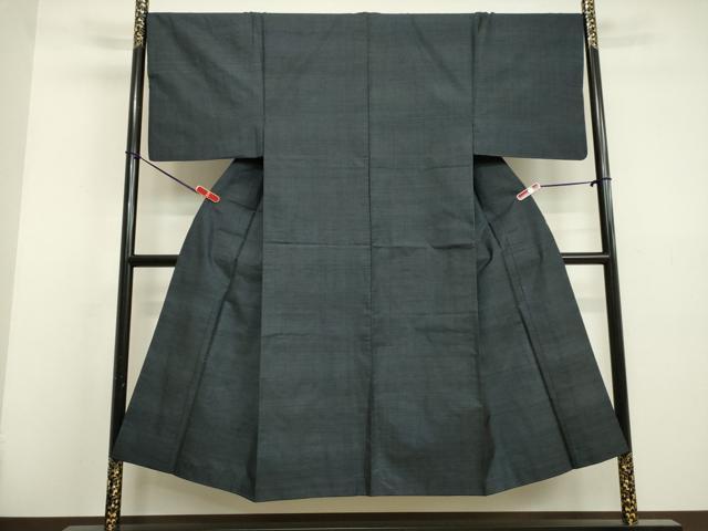 平和屋着物●男性 本場大島紬 アンサンブル 80亀甲 総詰め 正絹 逸品 DAAU0810tw