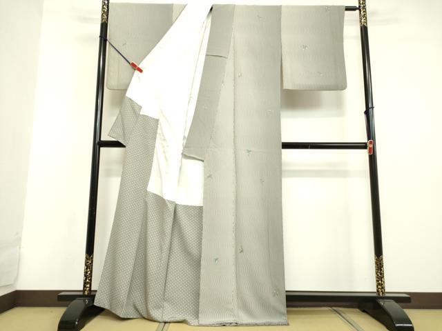 平和屋着物●上質な小紋 南天文 金彩 正絹 逸品 DAAU0820tw