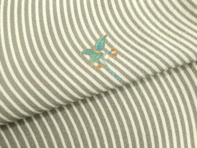 平和屋着物●上質な小紋 南天文 金彩 正絹 逸品 DAAU0820tw