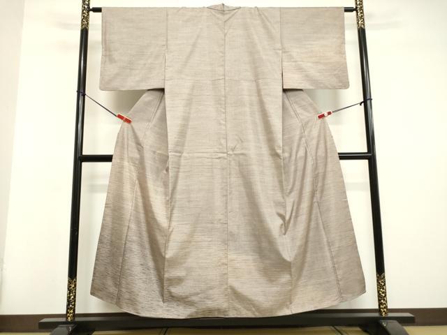 平和屋着物●本場染大島紬 訪問着 霞文 正絹 逸品 DAAU0882tw