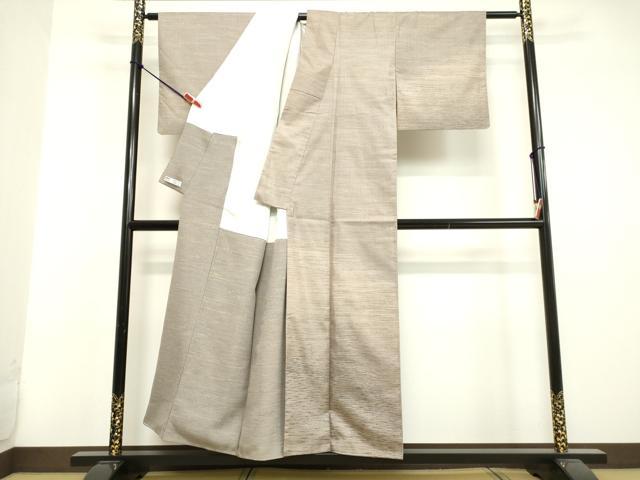 平和屋着物●本場染大島紬 訪問着 霞文 正絹 逸品 DAAU0882tw