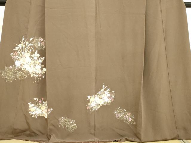 平和屋着物●訪問着 花鳥文 金彩 正絹 逸品 DAAU0889tw
