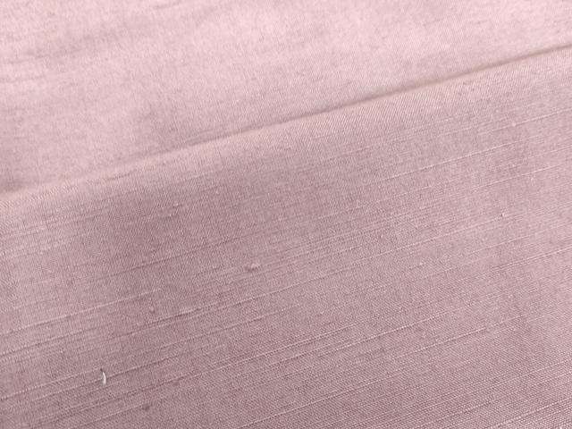 平和屋着物●上質な紬 浅紫色 正絹 逸品 DAAU0942tw