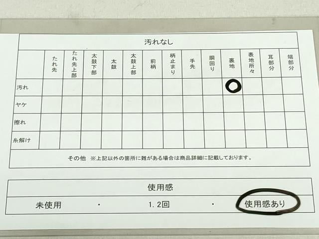 平和屋着物◎六通柄袋帯 唐織 立涌亀甲花文 黒地 金銀糸 正絹 逸品 DAAU1853xg
