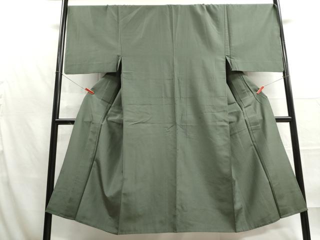 平和屋着物▽男性 紬 単衣 市松文様 正絹 逸品 DAAU2631ud