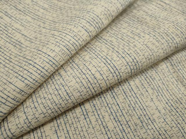 平和屋着物▽本塩沢 単衣 抽象文様 正絹 逸品 DAAU2687ud