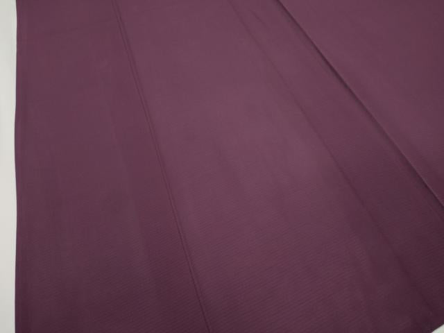 平和屋着物*夏物 色無地 絽 暗紅色 正絹 逸品 DAAU2771ud