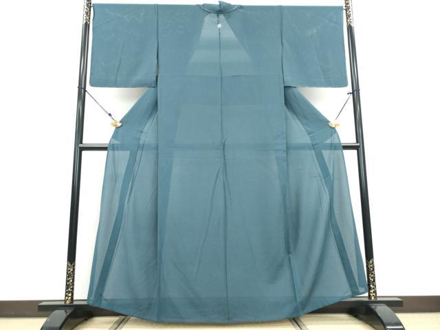平和屋着物*夏物 色無地 絽縮緬 御召茶色 正絹 逸品 未使用 DAAU2948ud