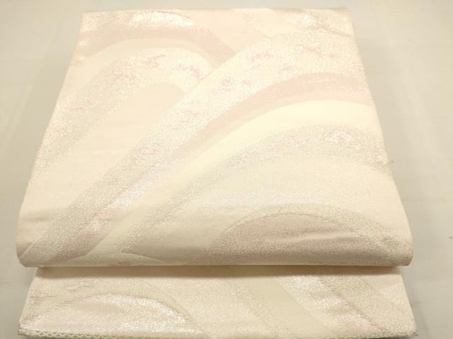 平和屋着物◎六通柄袋帯 風景文 正絹 逸品 DAAU3041op