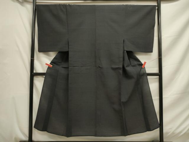 平和屋着物▽男性 単衣 本塩沢 80亀甲 総詰め 正絹 逸品 DAAU3221op