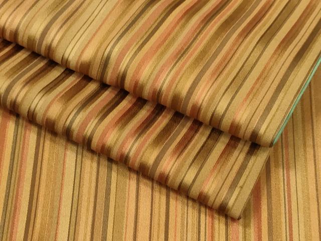 平和屋着物●上質な小紋 縞 正絹 逸品 DAAU3947du
