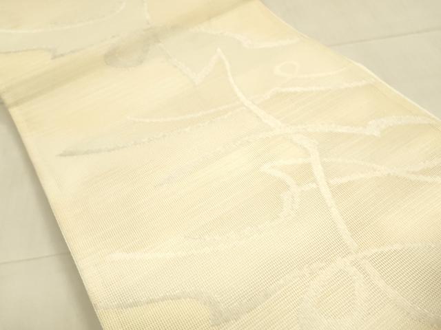 平和屋着物*夏物 六通柄 京袋帯 抽象文様 銀糸 DAAU4455cm