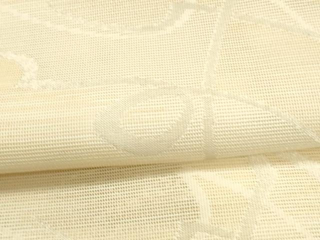 平和屋着物*夏物 六通柄 京袋帯 抽象文様 銀糸 DAAU4455cm