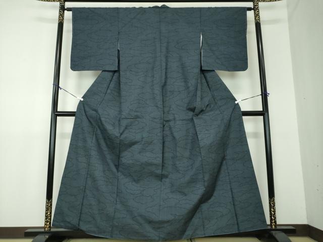 平和屋着物●本場大島紬 7マルキ 雲重ね 正絹 逸品 DAAU5079ps