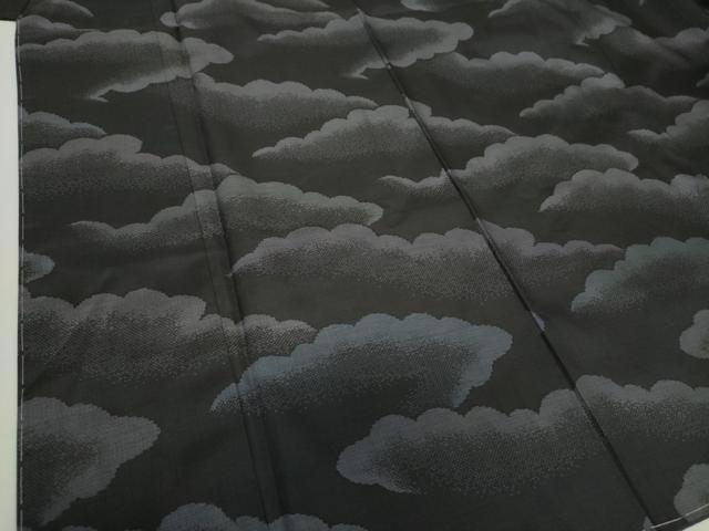 平和屋着物●本場大島紬 訪問着 雲重ね 正絹 逸品 未使用 DAAU5236ps