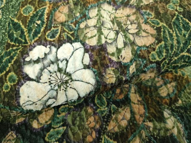 平和屋着物●つけ帯 手描き 辻が花 正絹 逸品 DAAU5552ps