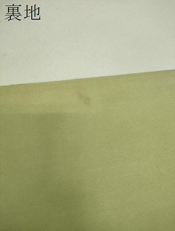 平和屋着物●六通柄袋帯 唐織 菊松菱 正絹 逸品 DAAU5682ps