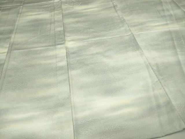 平和屋着物▽上質な小紋 単衣 霞文 暈し染め 正絹 逸品 DAAU6393sf