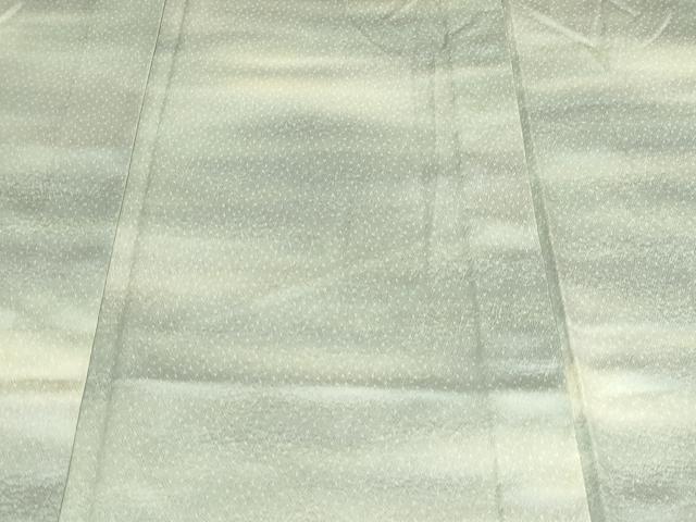 平和屋着物▽上質な小紋 単衣 霞文 暈し染め 正絹 逸品 DAAU6393sf