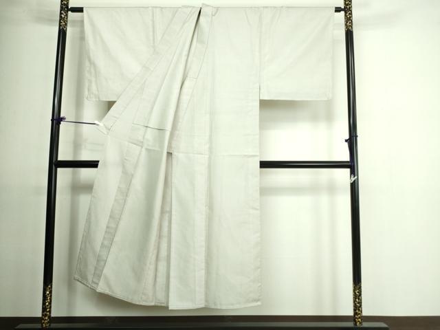 平和屋着物▽男性 本場大島紬 白大島 単衣 7マルキ 正絹 逸品 DAAU6421sf