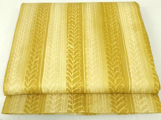 平和屋着物●創作 全通柄袋帯 草間道 正絹 逸品 未使用 DAAU6686ob