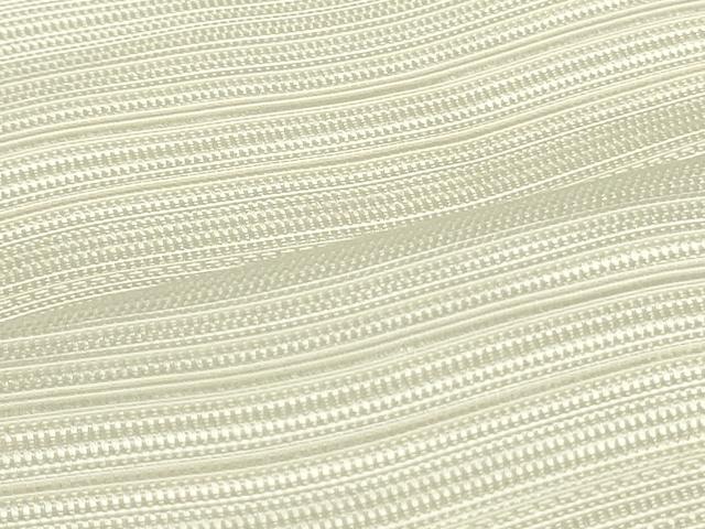 平和屋着物●本場筑前博多織 八寸名古屋帯 霞文 象牙色 正絹 逸品 DAAU6849ob