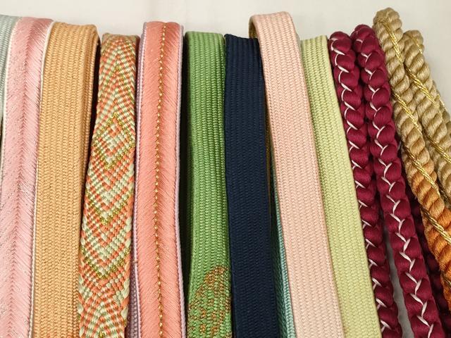 平和屋着物●和装小物 帯締め20本セット 高麗組 笹浪組 金糸 逸品 DAAU7837zzz