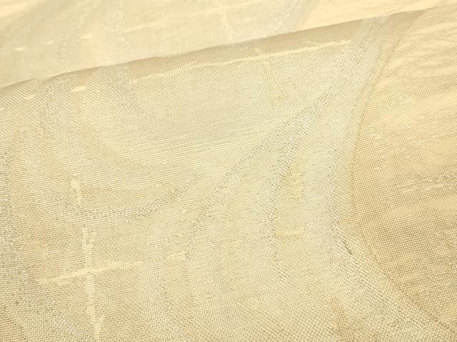 平和屋着物*夏物 六通柄袋帯 流水文 銀糸 正絹 逸品 DAAU8102cm