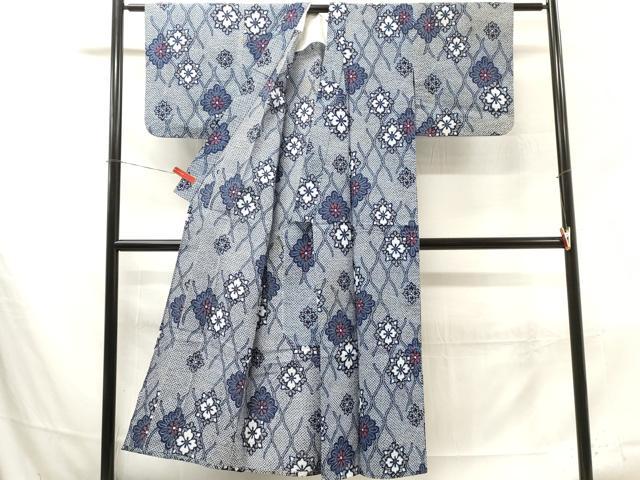 平和屋着物∴夏物 浴衣 舞花文 DAAV0111cd
