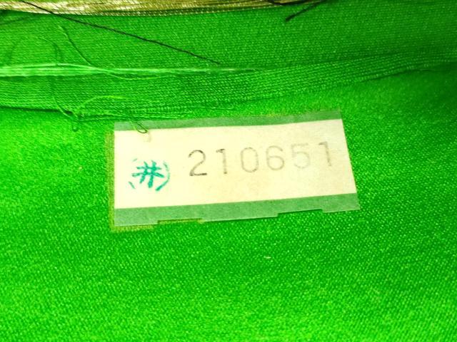 平和屋着物◎六通柄袋帯 唐織 鴛鴦花文 金銀糸 正絹 逸品 DAAV0687qa