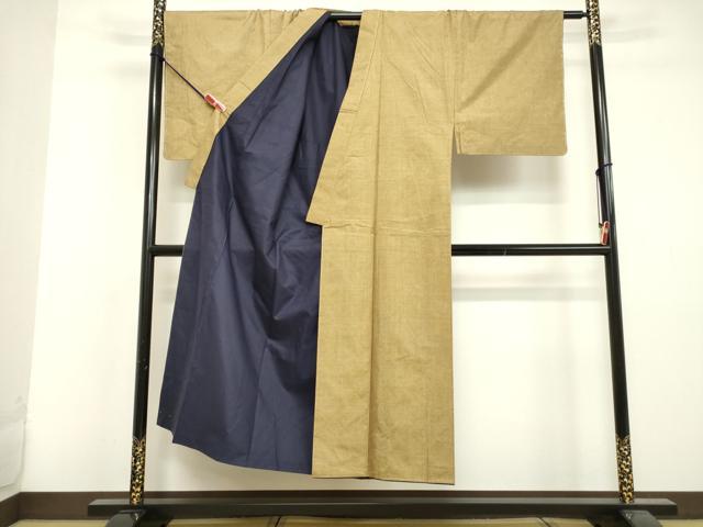 平和屋着物●男性 本場大島紬 7マルキ 正絹 逸品 未使用 DAAV1084tw