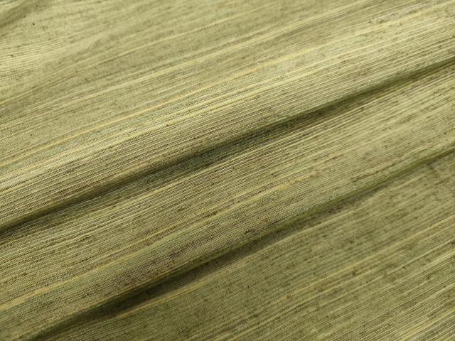平和屋着物●上質な紬 横段文 正絹 逸品 DAAV1280tw